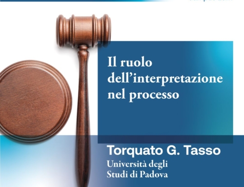 Seminario dell’avv. prof. Torquato Tasso all’Università LUM di Bari: Il ruolo dell’interpretazione nel processo.